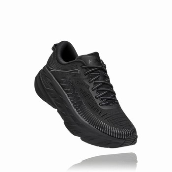 Hoka One One BONDI 7 Női Széles Cipő Fekete | OYvmojNP