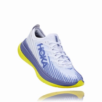 Hoka One One CARBON X-SPE Férfi Pálya Futócipő Fehér Lila | BkDNOcTC