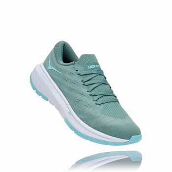 Hoka One One CAVU 3 Női Vegán Cipő Zöld | VSlKYIcr