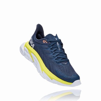 Hoka One One CLIFTON EDGE Női Közúti Futócipő Sötétkék Zöld | Z6VpgQo5