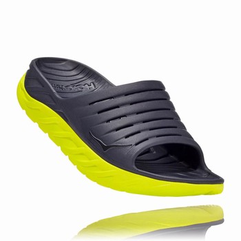 Hoka One One ORA RECOVERY SLIDE 2 Férfi Papucs Fekete Zöld | H5gNvQp0