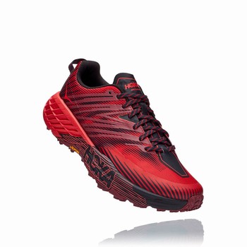 Hoka One One SPEEDGOAT 4 Férfi Széles Cipő Piros | ZXi2eKYN