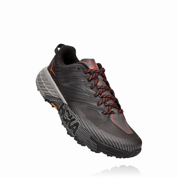 Hoka One One SPEEDGOAT 4 Férfi Széles Cipő Fekete | mCxG6419