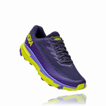 Hoka One One TORRENT 2 Férfi Trail Futócipő Lila Zöld | N2vZUdqh