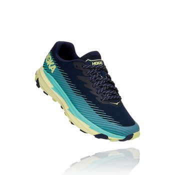 Hoka One One TORRENT 2 Női Vegán Cipő Sötétkék Kék | nXHkwY3Q