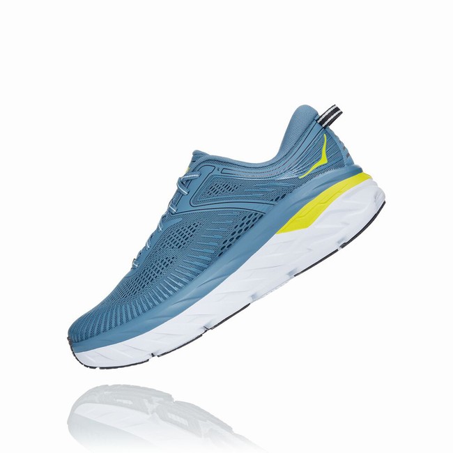 Hoka One One BONDI 7 Férfi Közúti Futócipő Kék | OXGrTsLh