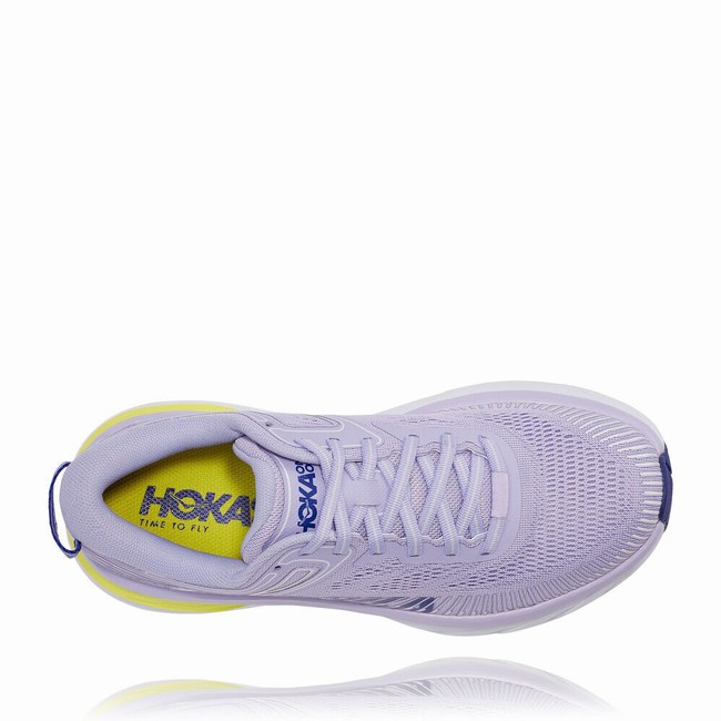 Hoka One One BONDI 7 Női Közúti Futócipő Lila | vXj7l8dx