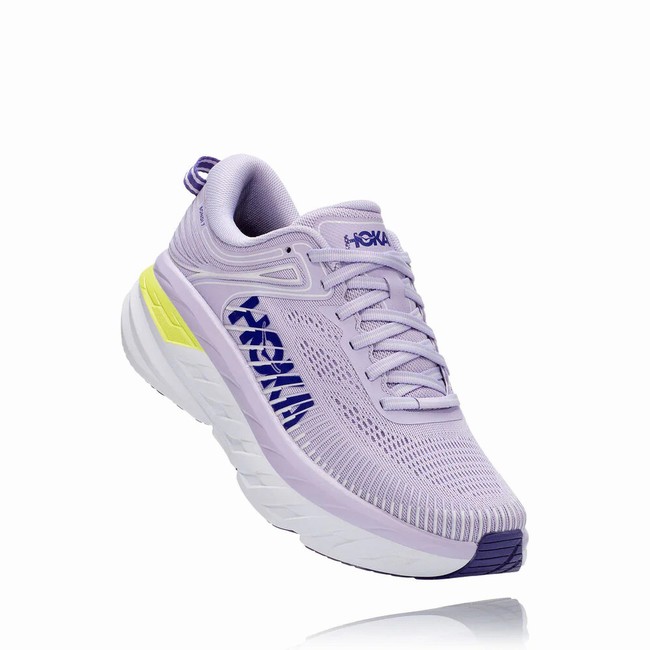 Hoka One One BONDI 7 Női Közúti Futócipő Lila | vXj7l8dx