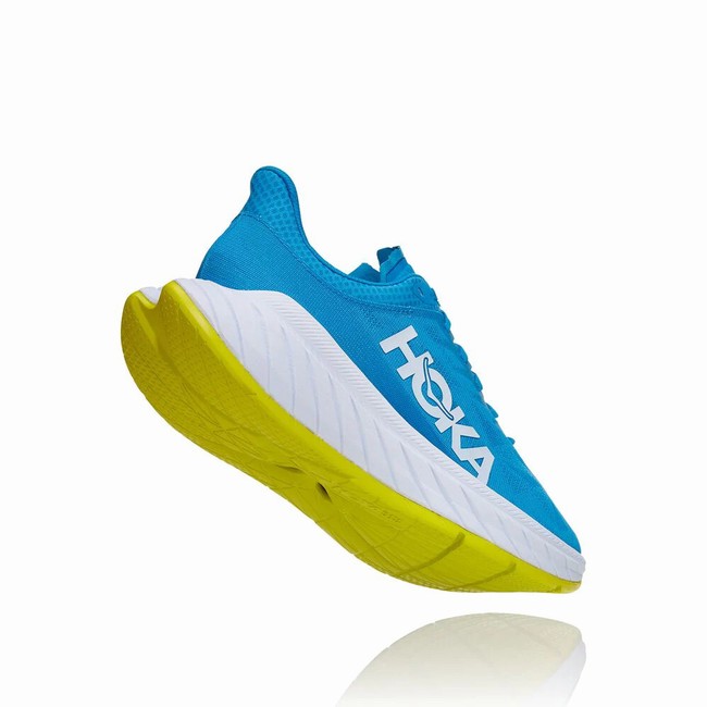 Hoka One One CARBON X 2 Férfi Közúti Futócipő Kék | 25S1uKmA