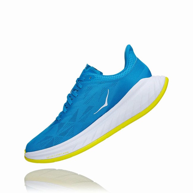 Hoka One One CARBON X 2 Férfi Közúti Futócipő Kék | 25S1uKmA