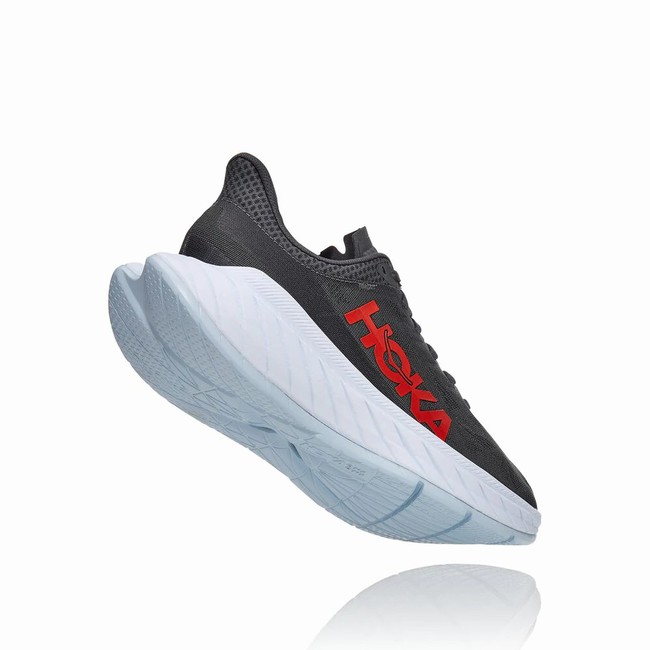 Hoka One One CARBON X 2 Férfi Közúti Futócipő Fekete | W2wakEyu