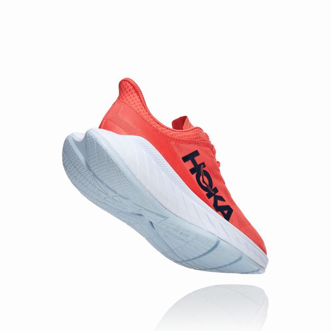 Hoka One One CARBON X 2 Női Közúti Futócipő Piros | 4Lns7IEN