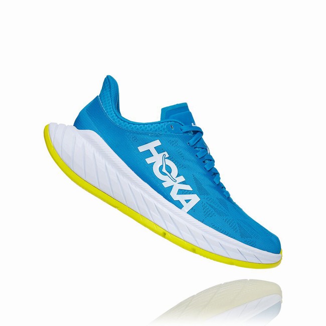 Hoka One One CARBON X 2 Női Pálya Futócipő Kék | vw9xgQlK