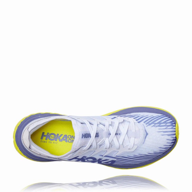 Hoka One One CARBON X-SPE Férfi Közúti Futócipő Fehér Lila | 1PIMQVgL