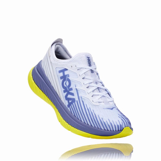 Hoka One One CARBON X-SPE Férfi Közúti Futócipő Fehér Lila | 1PIMQVgL