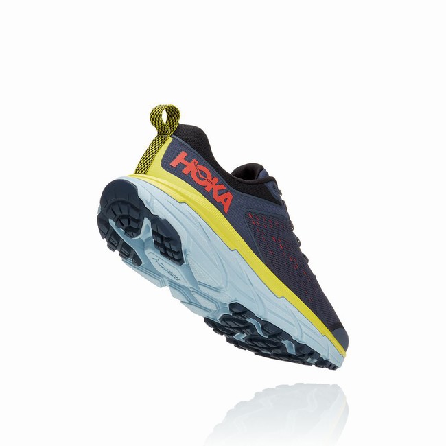 Hoka One One CHALLENGER ATR 6 Férfi Trail Futócipő Fekete Zöld Narancssárga | 5F8c1Oqp