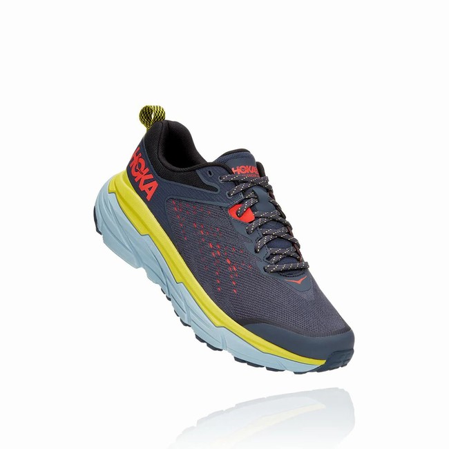 Hoka One One CHALLENGER ATR 6 Férfi Trail Futócipő Fekete Zöld Narancssárga | 5F8c1Oqp