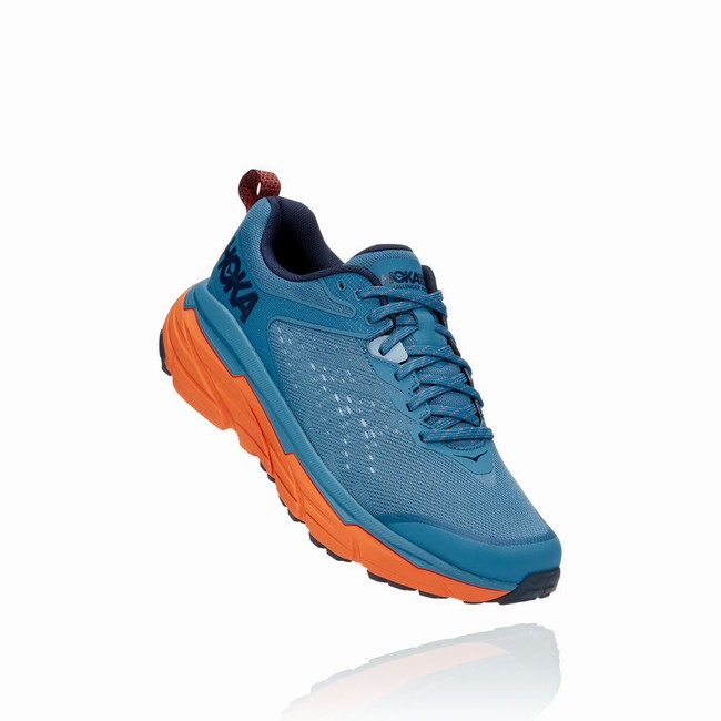 Hoka One One CHALLENGER ATR 6 Férfi Trail Futócipő Kék Narancssárga | gxdu5Cy1