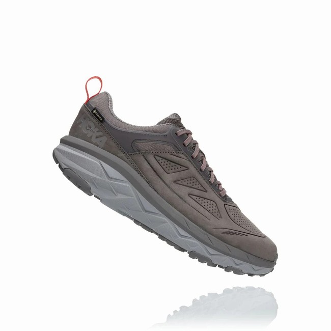 Hoka One One CHALLENGER LOW GORE-TEX Férfi Utcai Cipő Szürke | uOANEy5n