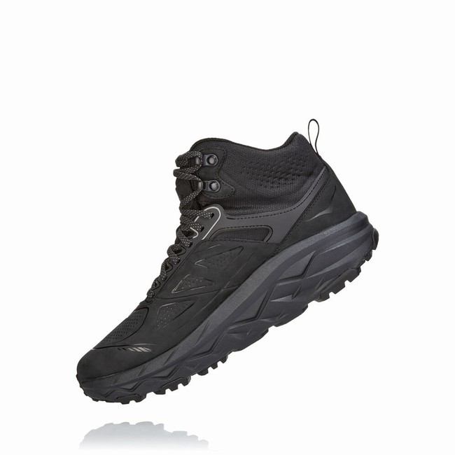 Hoka One One CHALLENGER MID GORE-TEX Férfi Túracipő Fekete | VnqvHlFU