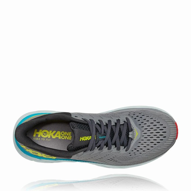 Hoka One One CLIFTON 7 Férfi Széles Cipő Szürke | ftUMhg8k