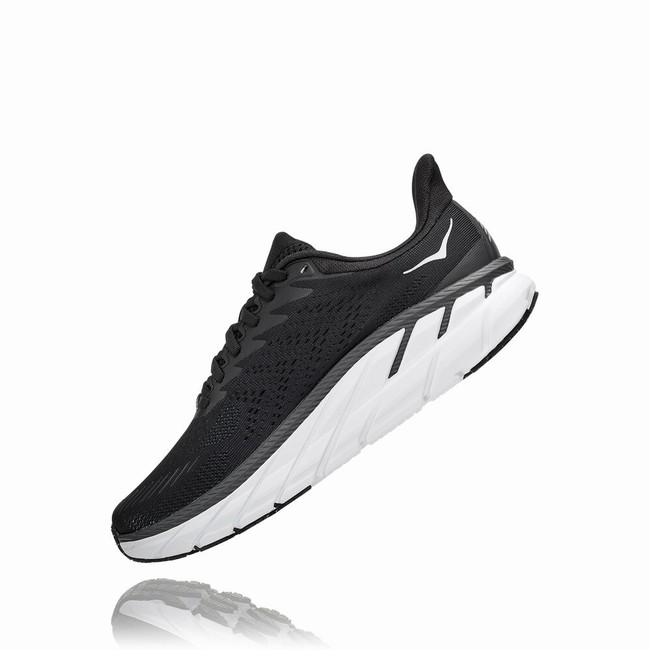 Hoka One One CLIFTON 7 Női Közúti Futócipő Fekete | 9SDh5Pnl