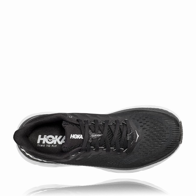 Hoka One One CLIFTON 7 Női Közúti Futócipő Fekete | 9SDh5Pnl