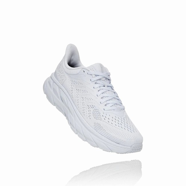 Hoka One One CLIFTON 7 Női Széles Cipő Fehér | D6OebIEs