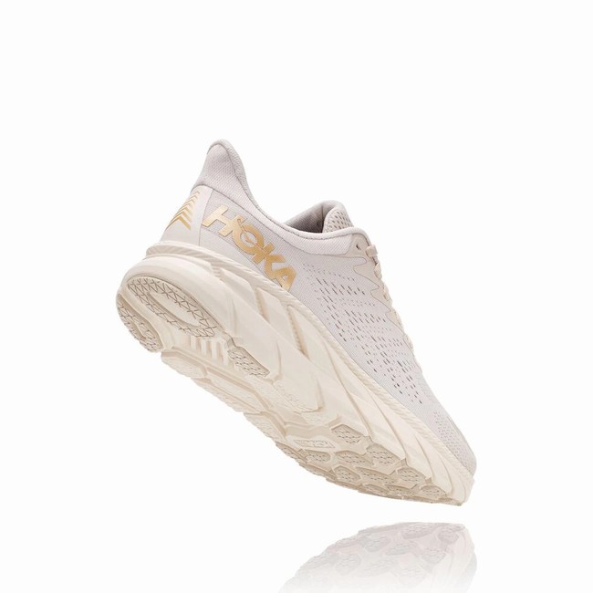 Hoka One One CLIFTON 7 Női Széles Cipő Khaki | rJW9upjZ