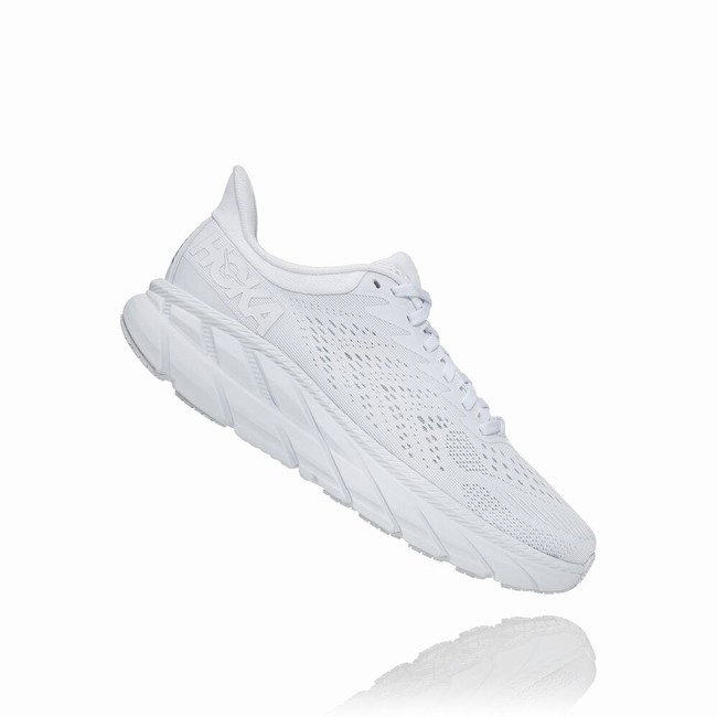 Hoka One One CLIFTON 7 Női Vegán Cipő Fehér | lK26hYRm