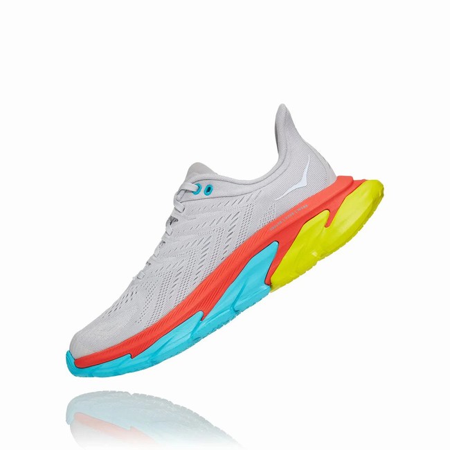 Hoka One One CLIFTON EDGE Férfi Közúti Futócipő Szürke Narancssárga Zöld Kék | ENdL3QPl