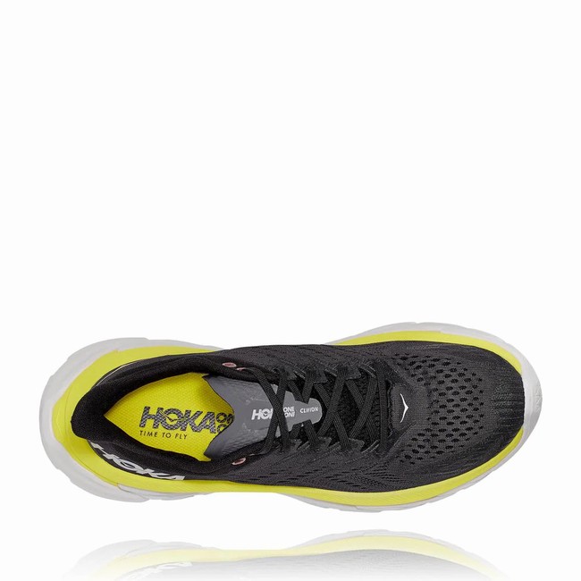 Hoka One One CLIFTON EDGE Férfi Közúti Futócipő Fekete Zöld | yNiwOsz1