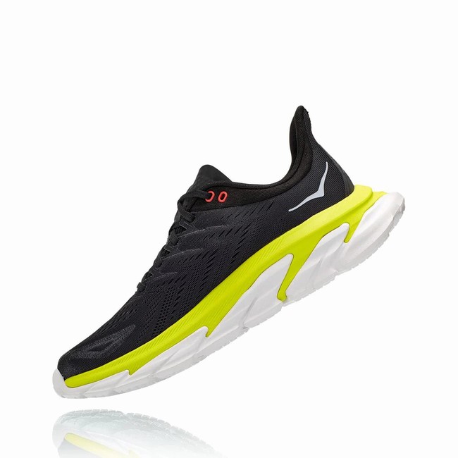 Hoka One One CLIFTON EDGE Férfi Pálya Futócipő Fekete Zöld | W8DSJ3ys