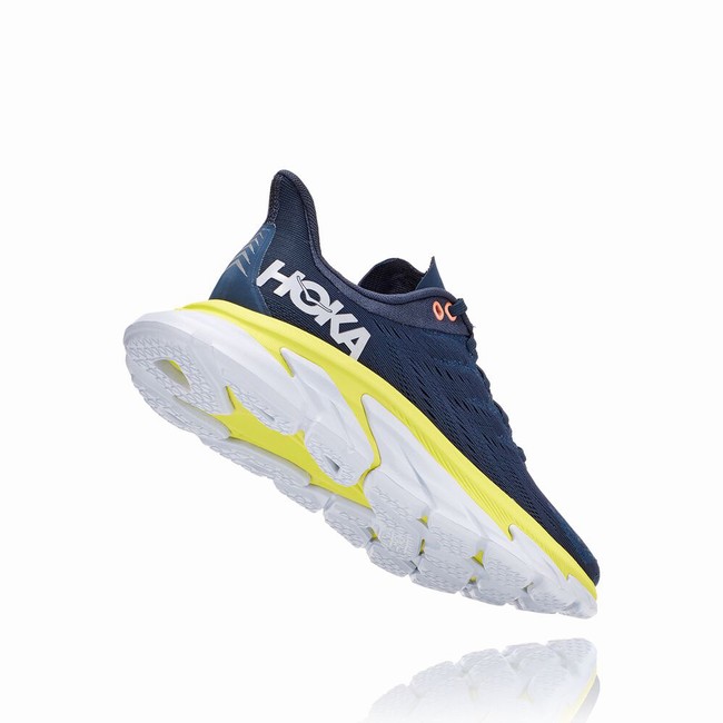 Hoka One One CLIFTON EDGE Női Közúti Futócipő Sötétkék Zöld | Z6VpgQo5