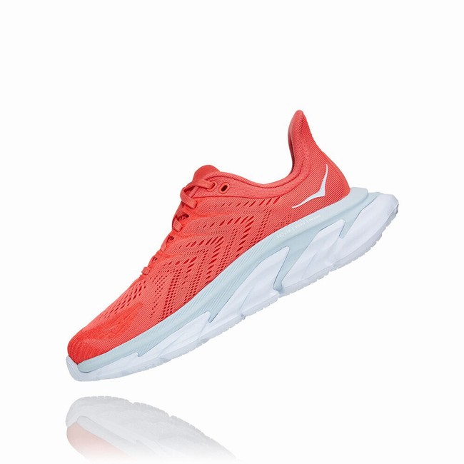 Hoka One One CLIFTON EDGE Női Közúti Futócipő Piros | i7VR1jze