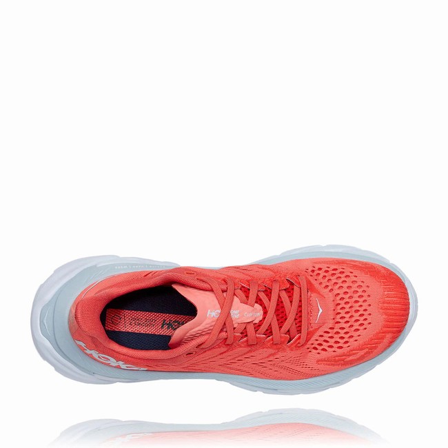 Hoka One One CLIFTON EDGE Női Vegán Cipő Piros | zRdw85kS