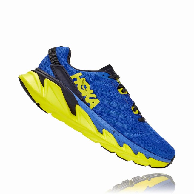 Hoka One One ELEVON 2 Férfi Közúti Futócipő Kék Zöld | lmF1QTDb