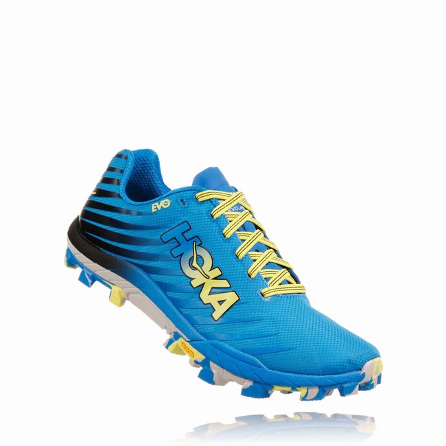 Hoka One One EVO JAWZ Férfi Pálya Futócipő Kék | YxmO7JnB