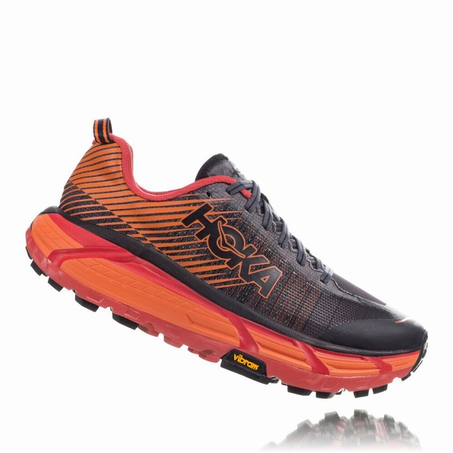 Hoka One One EVO MAFATE 2 Férfi Trail Futócipő Fekete Piros | V84jxJEl