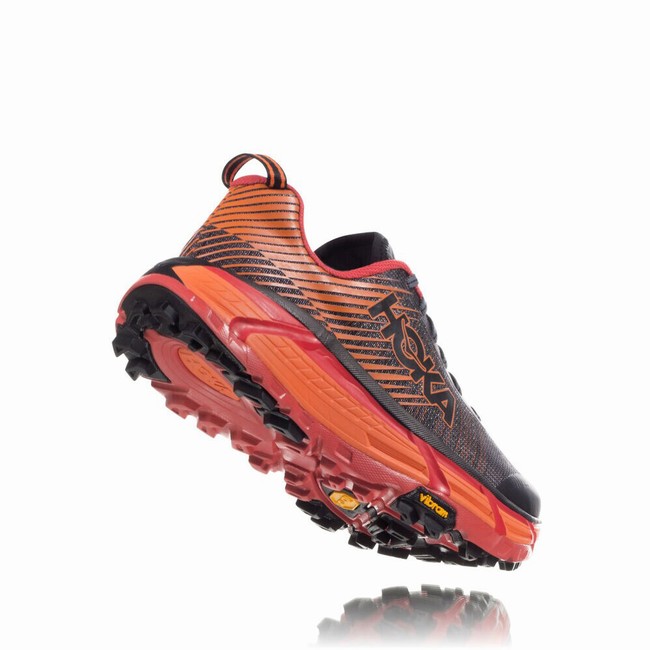 Hoka One One EVO MAFATE 2 Férfi Trail Futócipő Fekete Piros | V84jxJEl