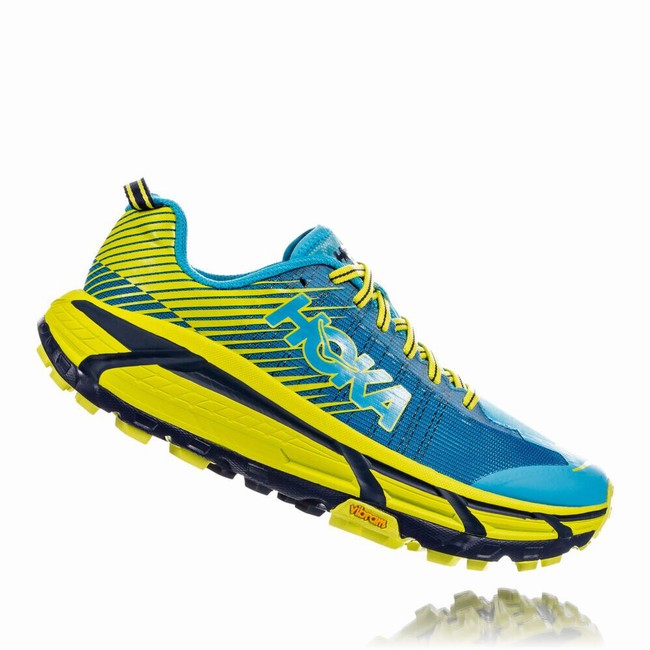 Hoka One One EVO MAFATE 2 Férfi Trail Futócipő Kék Zöld | opHbx61y