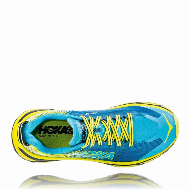 Hoka One One EVO MAFATE 2 Férfi Trail Futócipő Kék Zöld | opHbx61y