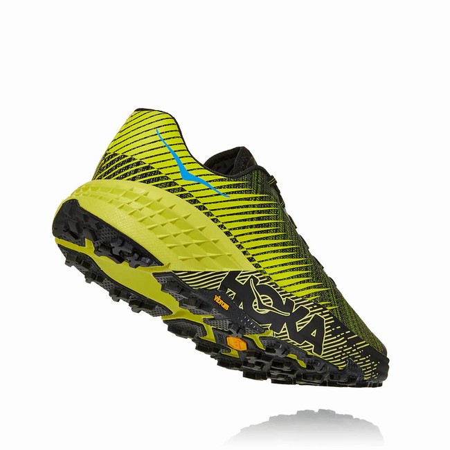 Hoka One One EVO SPEEDGOAT Férfi Trail Futócipő Zöld Fekete | QH4Vs9MX