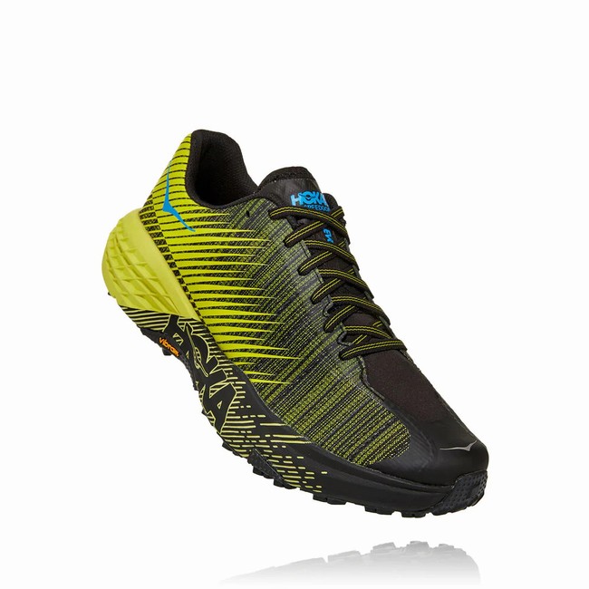 Hoka One One EVO SPEEDGOAT Férfi Trail Futócipő Zöld Fekete | QH4Vs9MX