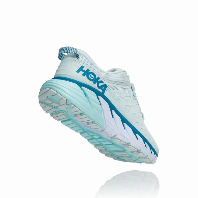 Hoka One One GAVIOTA 3 Női Vegán Cipő Kék | d9AK6wHZ