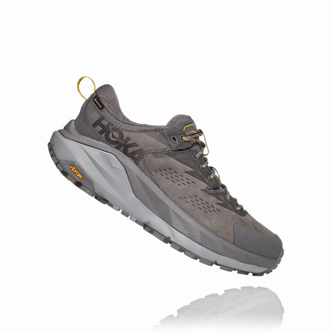 Hoka One One KAHA LOW GORE-TEX Férfi Túracipő Szürke | cZoFCtIT