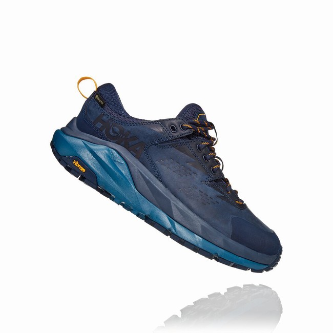 Hoka One One KAHA LOW GORE-TEX Női Túracipő Sötétkék | FnYXUsAj