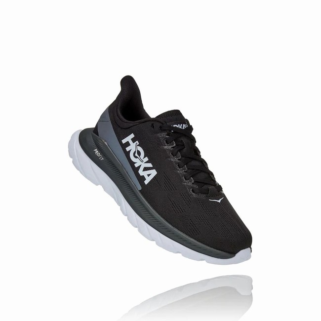 Hoka One One MACH 4 Női Vegán Cipő Fekete | 3jYFNf56