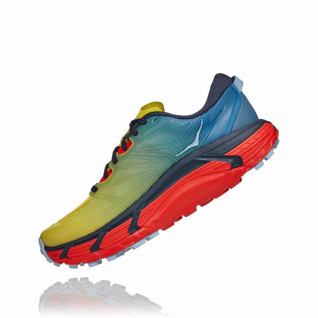 Hoka One One MAFATE SPEED 3 Férfi Trail Futócipő Sárga Kék | wGLX6qZo