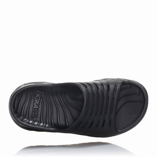 Hoka One One ORA RECOVERY SLIDE 2 Férfi Papucs Fekete | AYsa1xS6